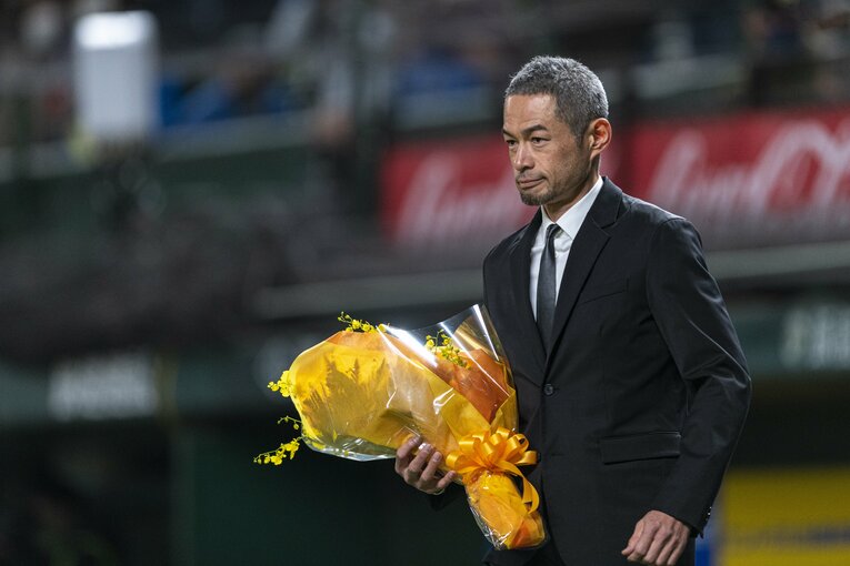 2021年12月の引退セレモニー　©Takuya Sugiyama