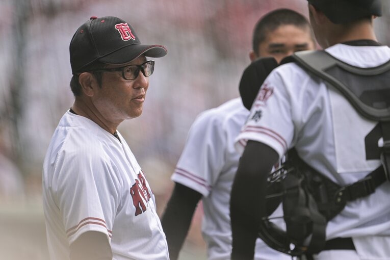 2.“細かい野球で強い”広陵「バント・盗塁・エンドランを駆使」©Nanae Suzuki