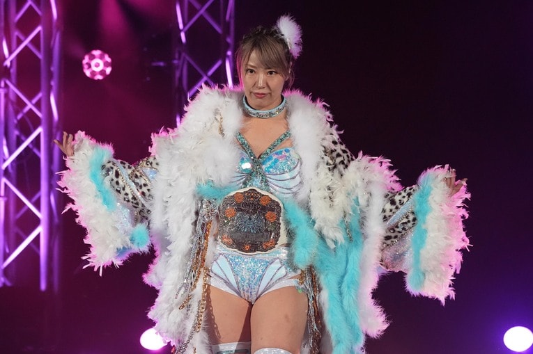 マリーゴールド・UN王者の桜井麻衣　©Essei Hara