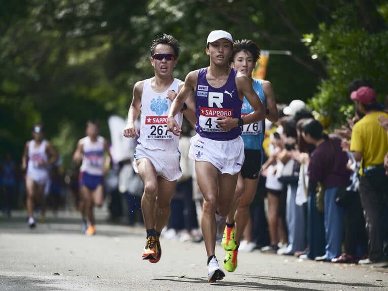 立教大・安藤圭佑主将（4年）　©Yuki Suenaga