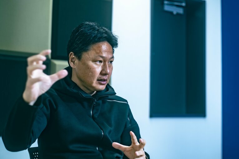 森保一監督の後任として名前があがるU-21日本代表の大岩剛監督　©Takuya Sugiyama