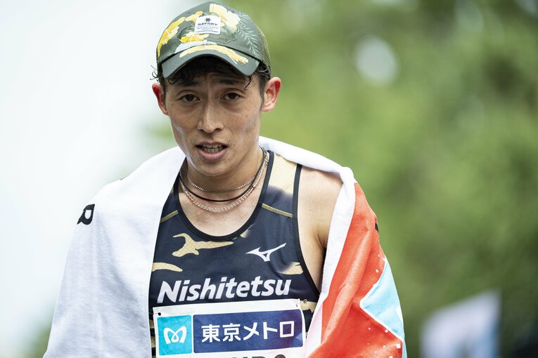 2019年のMGCファイナルチャレンジに出場した福田穣　©Takuya Sugiyama