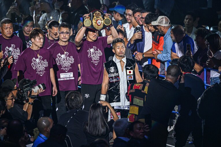 井上拓真vs.堤聖也（WBA世界バンタム級タイトルマッチ）©Takuya Sugiyama