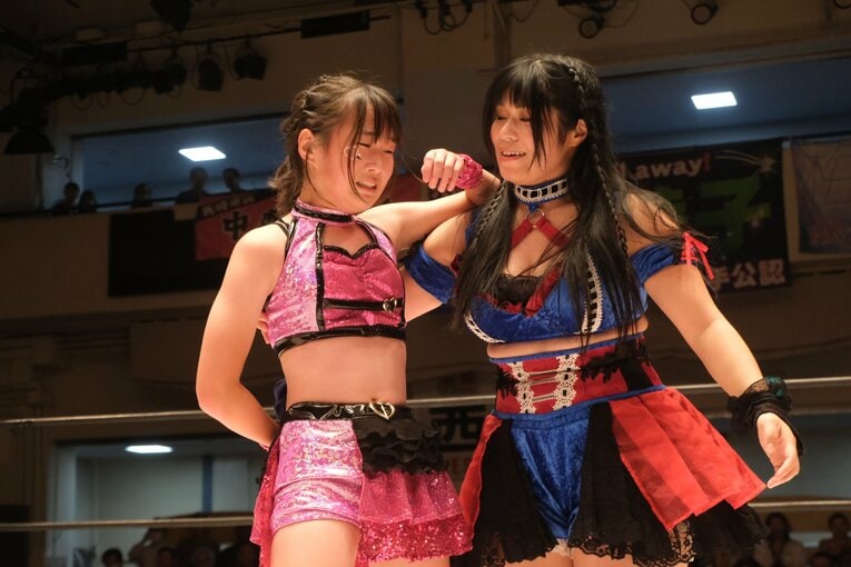 ディアナの“小学生レスラー”NENE　©Norihiro Hashimoto