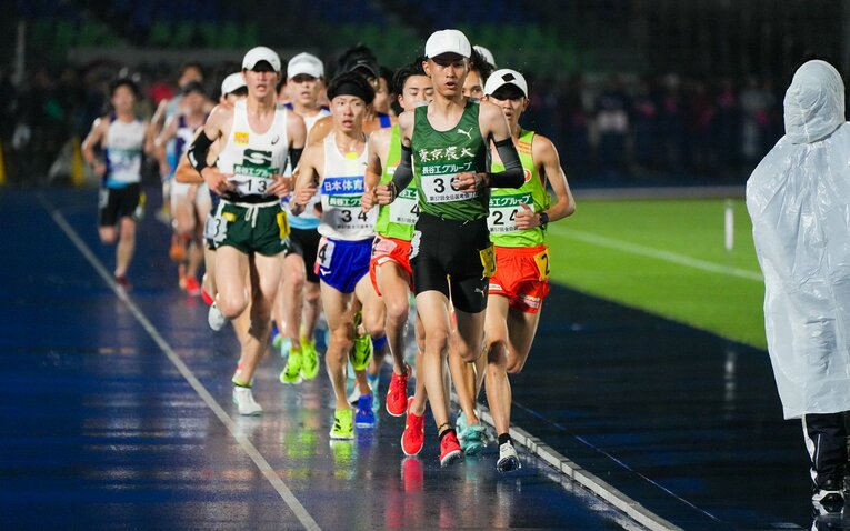 復帰レースとなったが先頭で集団を引っ張る積極性も見せた　©︎Satoshi Wada