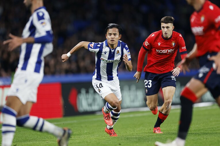 「クボ先発じゃないの？ 何でか知らないけど」驚く相手ファン…久保建英はキレキレでも「監督の采配後、表情と流れが…」カメラマンは現地で見た(11)