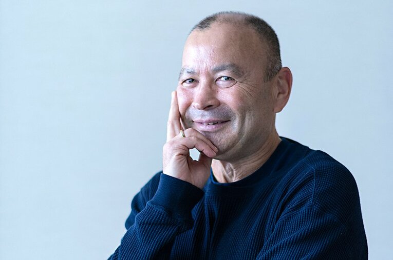 2023年ラグビーW杯で日本と戦うことになったエディー・ジョーンズ。日本の若手選手たちへの期待も語ってくれた（写真は2019年12月撮影） ／ photograph by Takuya Sugiyama