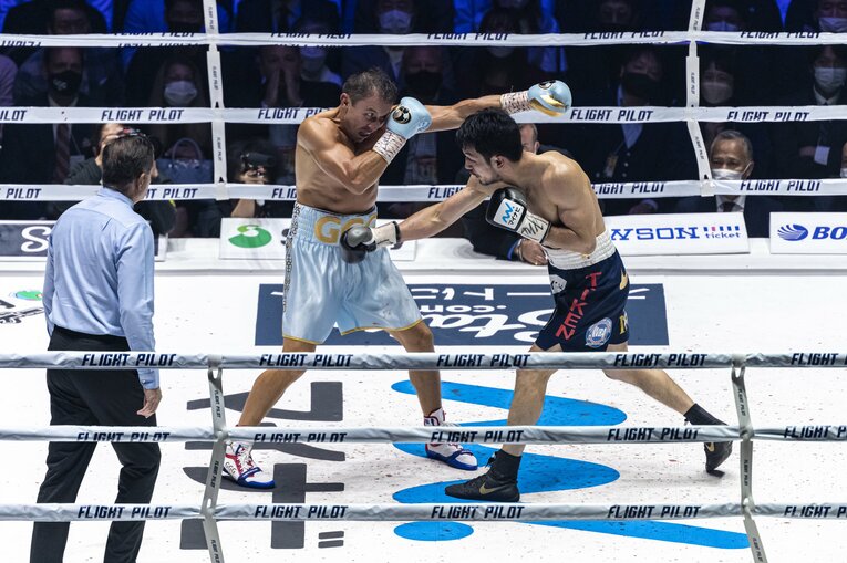 ボクシング史に残る名勝負となった村田とゴロフキンの激闘　©Takuya Sugiyama