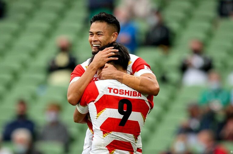 沢木氏が「いいパフォーマンスだった」と振り返るSO田村優。2023年W杯に向けた10番争いも注目だ ／ photograph by JRFU