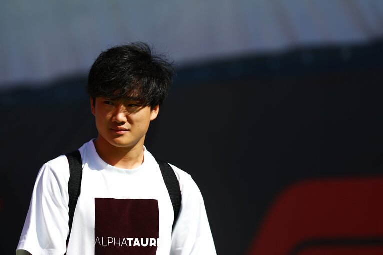 スペインGPの角田裕毅　©Red Bull Content Pool