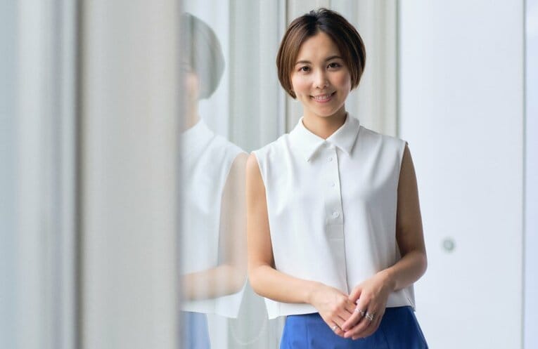 ABCテレビ入社当初は野球の知識は全くなかったというヒロド歩美アナ。今や、インスタのアイコンにも野球ボールが写るほど　©Yuki Suenaga