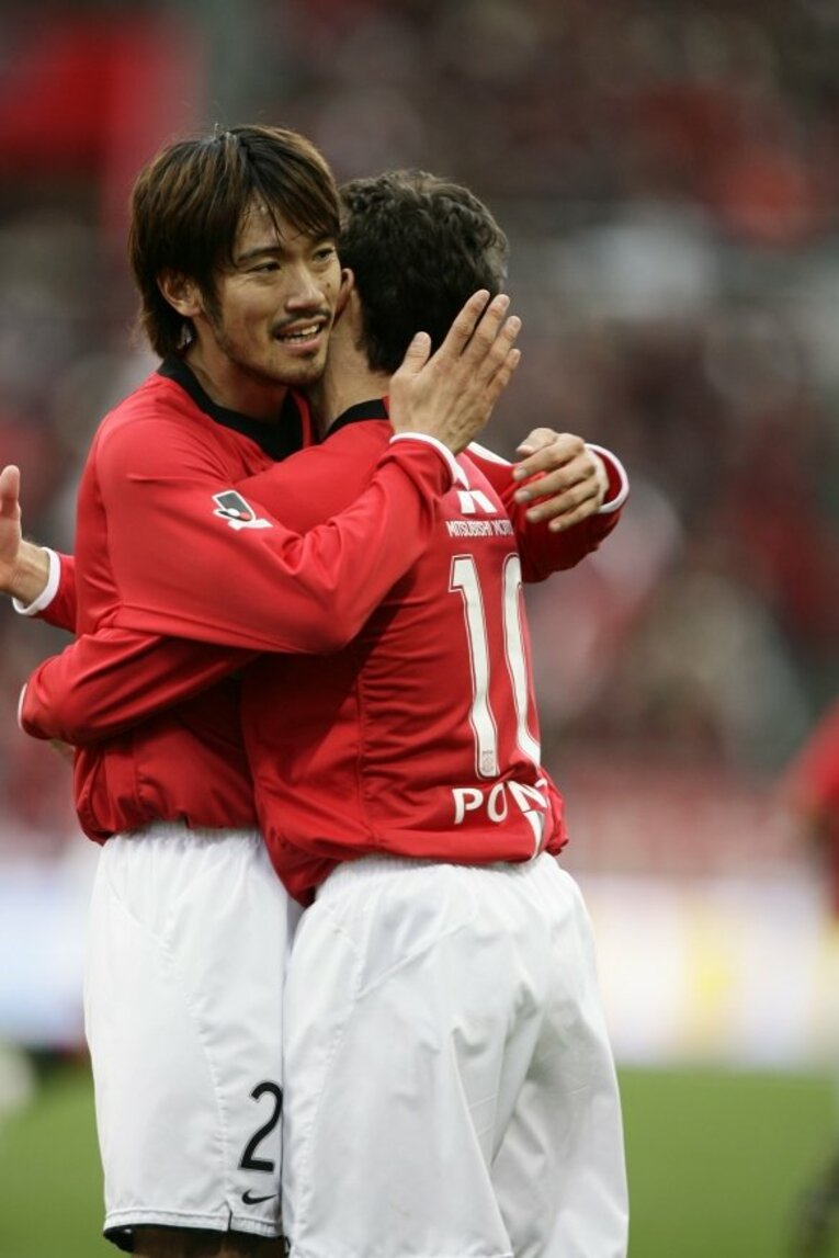 浦和時代のポンテ　©Sports Graphic Number