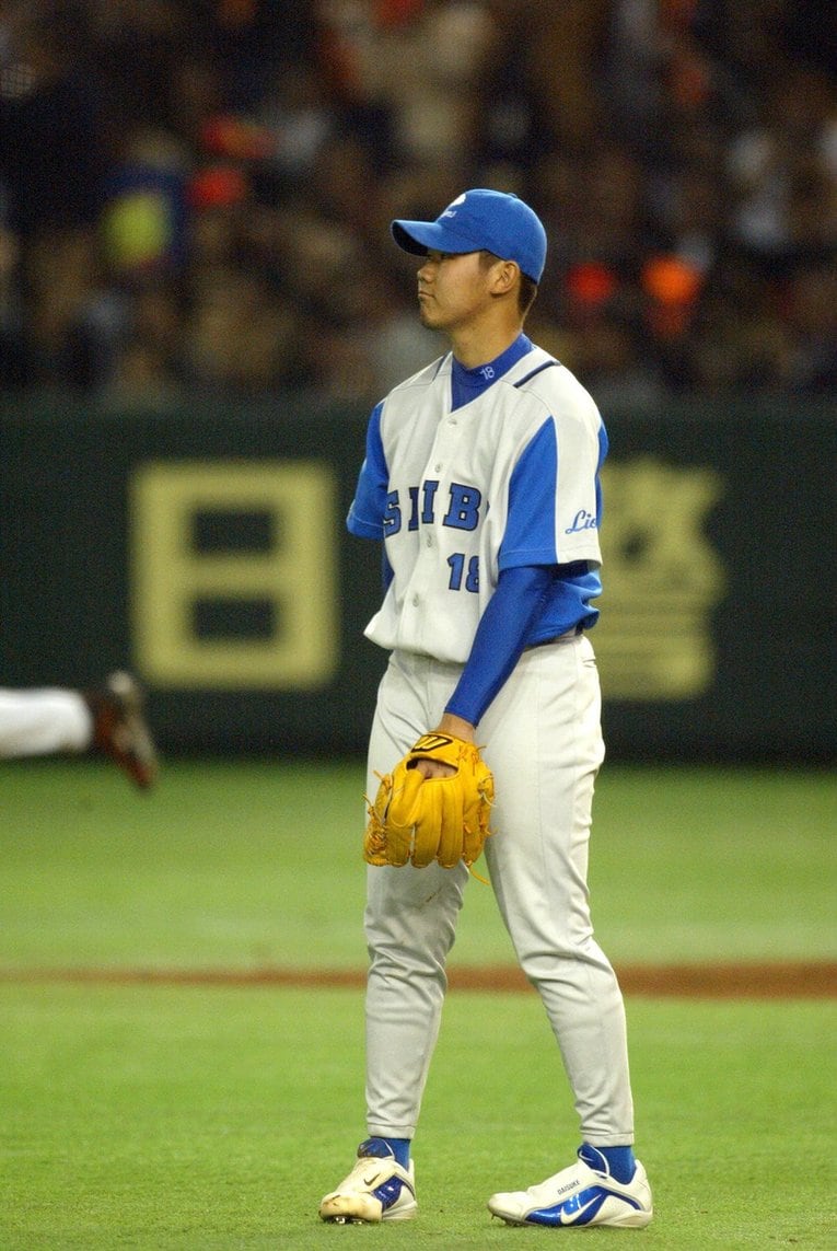 西武時代の松坂大輔　©Sports Graphic Number