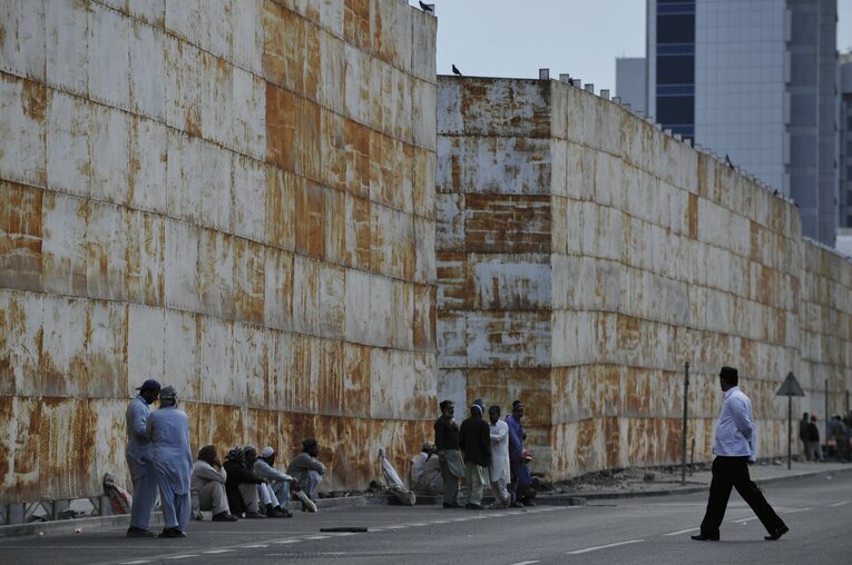 カタールの街中（2011年）　©Takuya Sugiyama