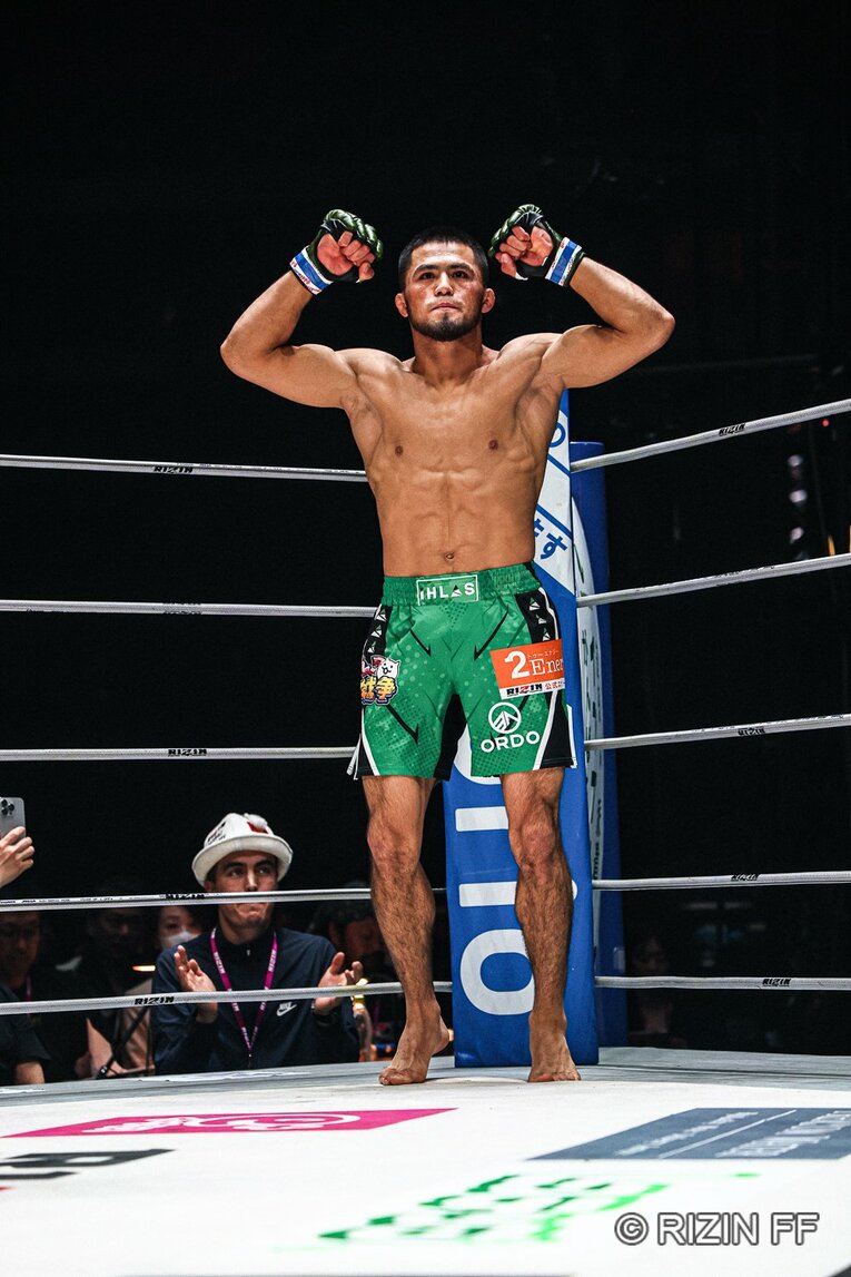 『RIZIN男祭り』クレベル・コイケvs.ラジャブアリ・シェイドゥラエフ　©RIZIN FF