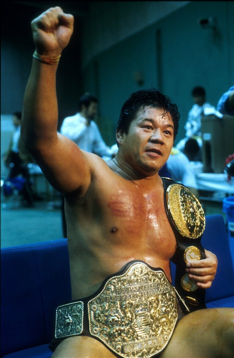 藤波はNWA王座を奪いIWGPとの2冠王に