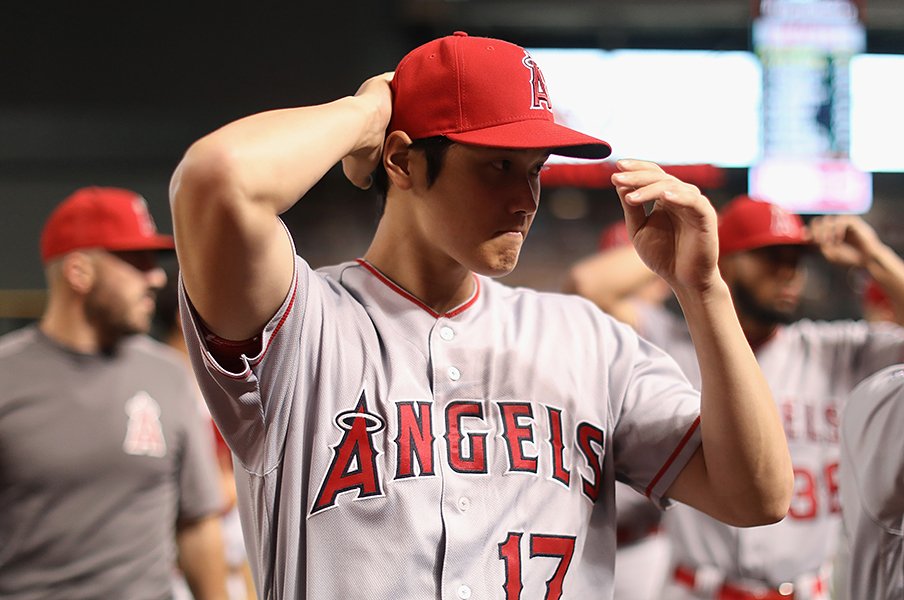 投手・大谷翔平がもうすぐ復帰?復帰時期と故障騒動の真相。<Number Web> photograph by Getty Images