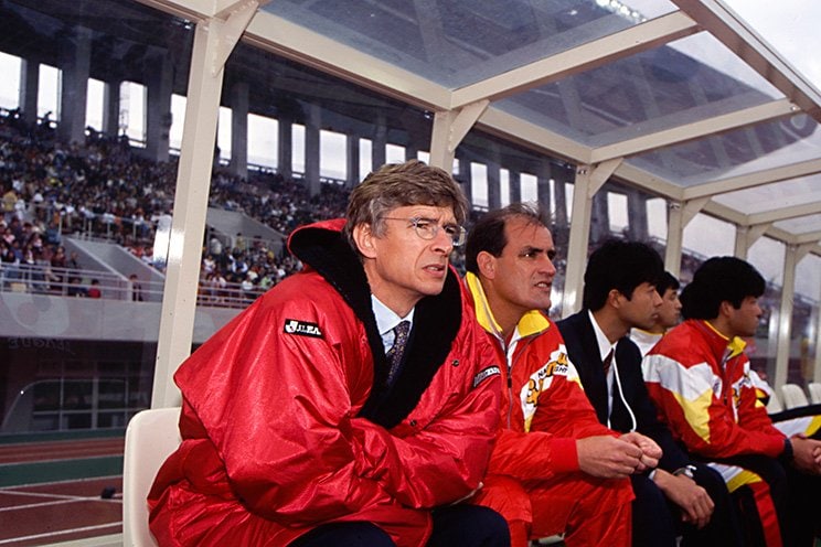 名古屋時代のベンゲル©Getty images