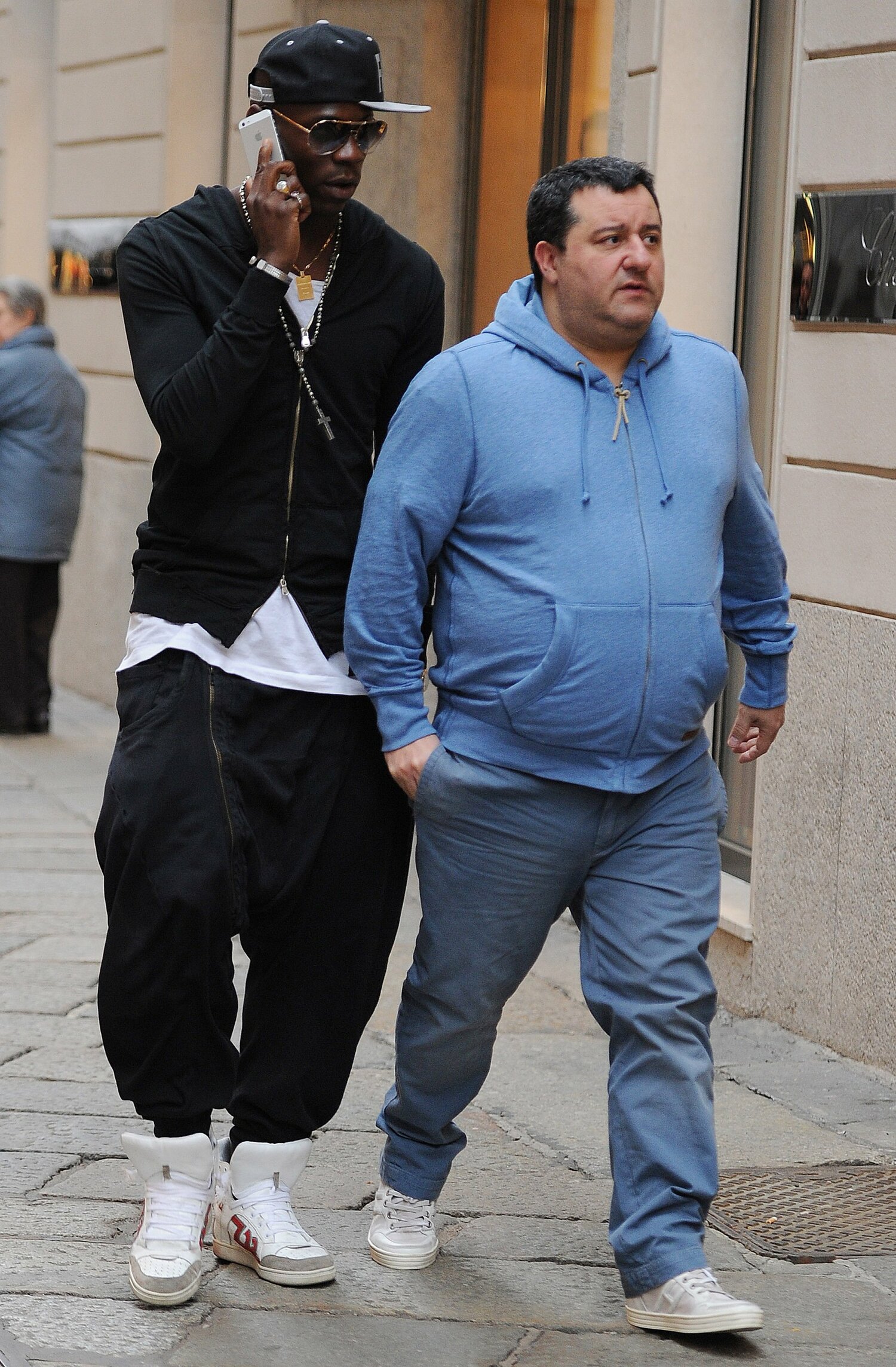 バロテッリとライオラ ©Getty Images