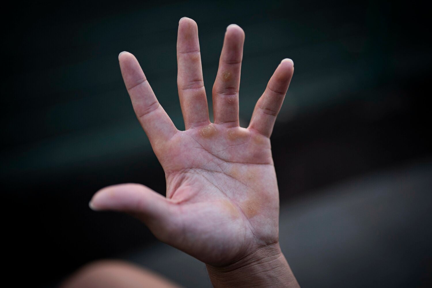 常松広太郎の「手」 ©Masaki Fujioka