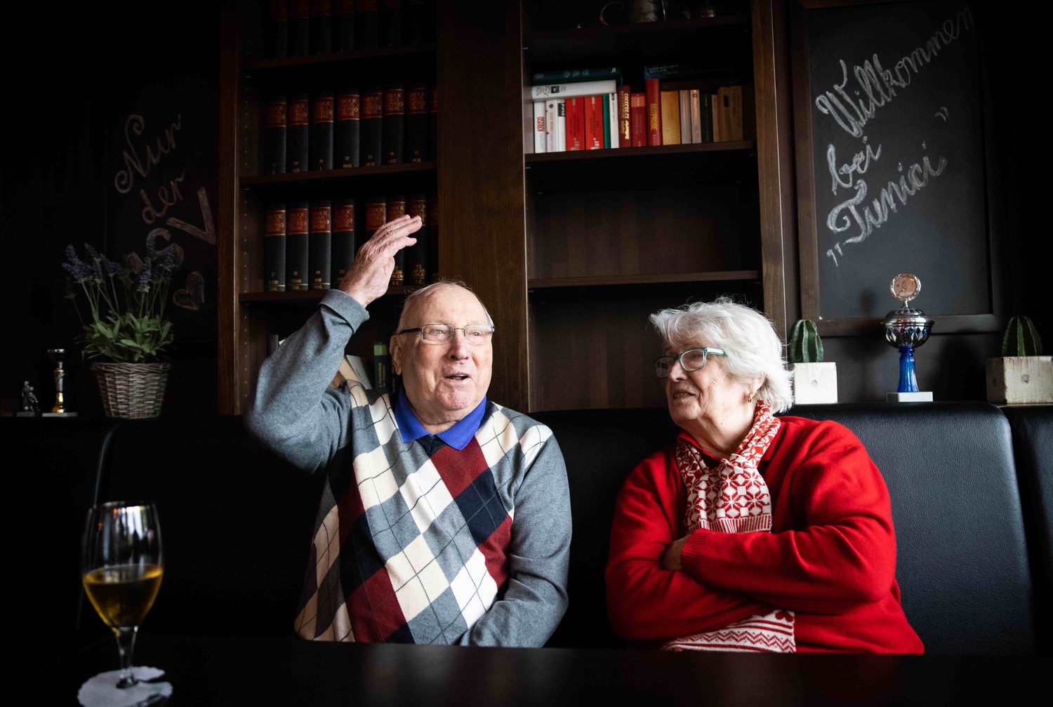 85歳となったゼーラーはイルカ夫人と仲睦まじく余生を過ごしている©Getty Images