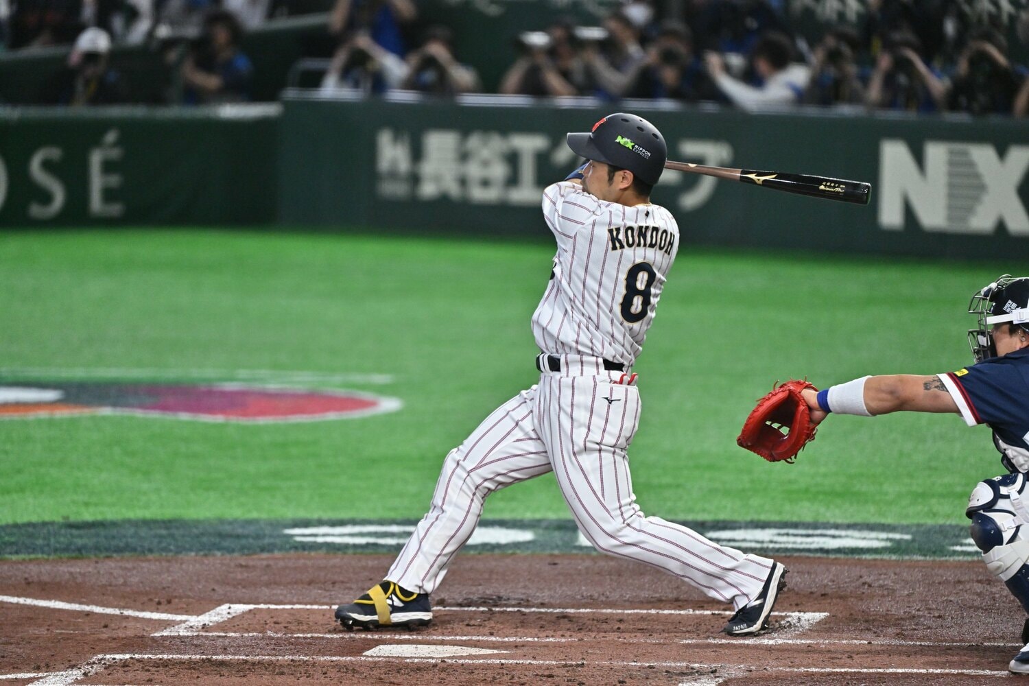 1次ラウンドではヒットが出なかった近藤だが復調なるか　©Hideki Sugiyama