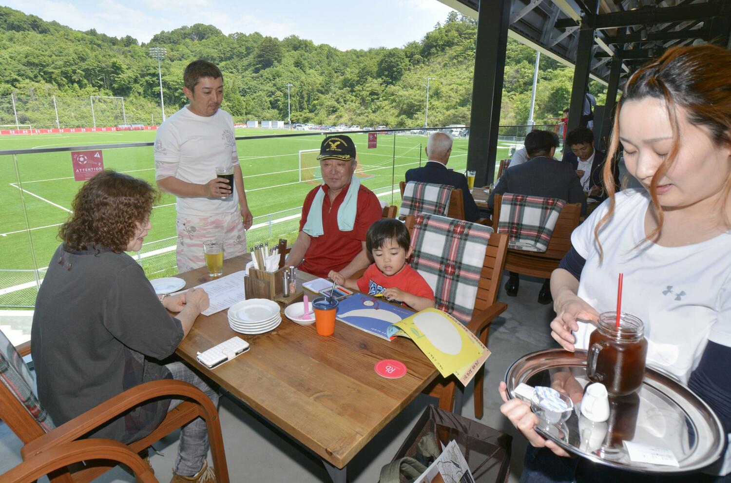 2017年撮影の「いわきFCパーク」 ©Kyodo News