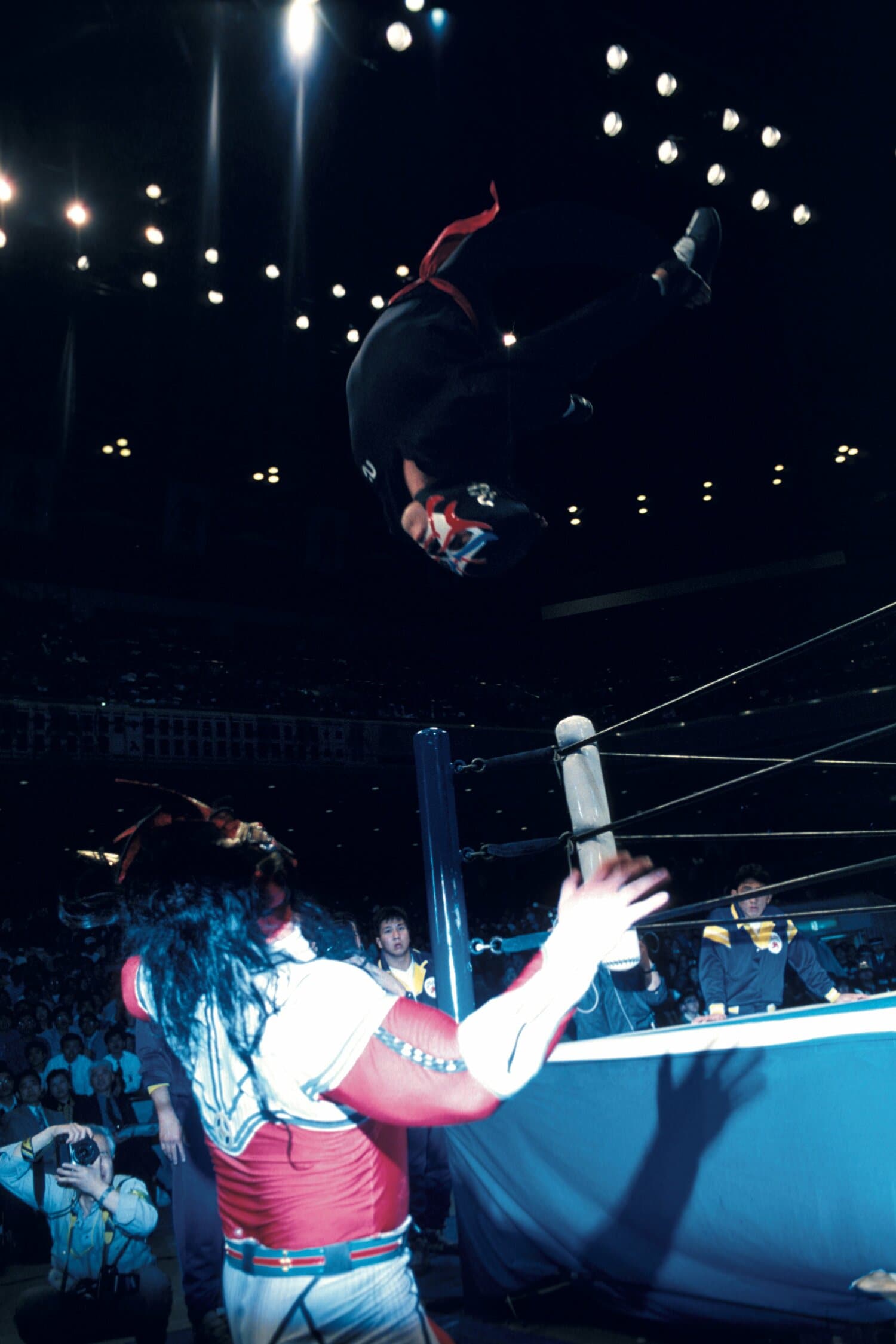 ライガーを下したサスケの実力は一夜にして知れわたった ©︎Essei Hara