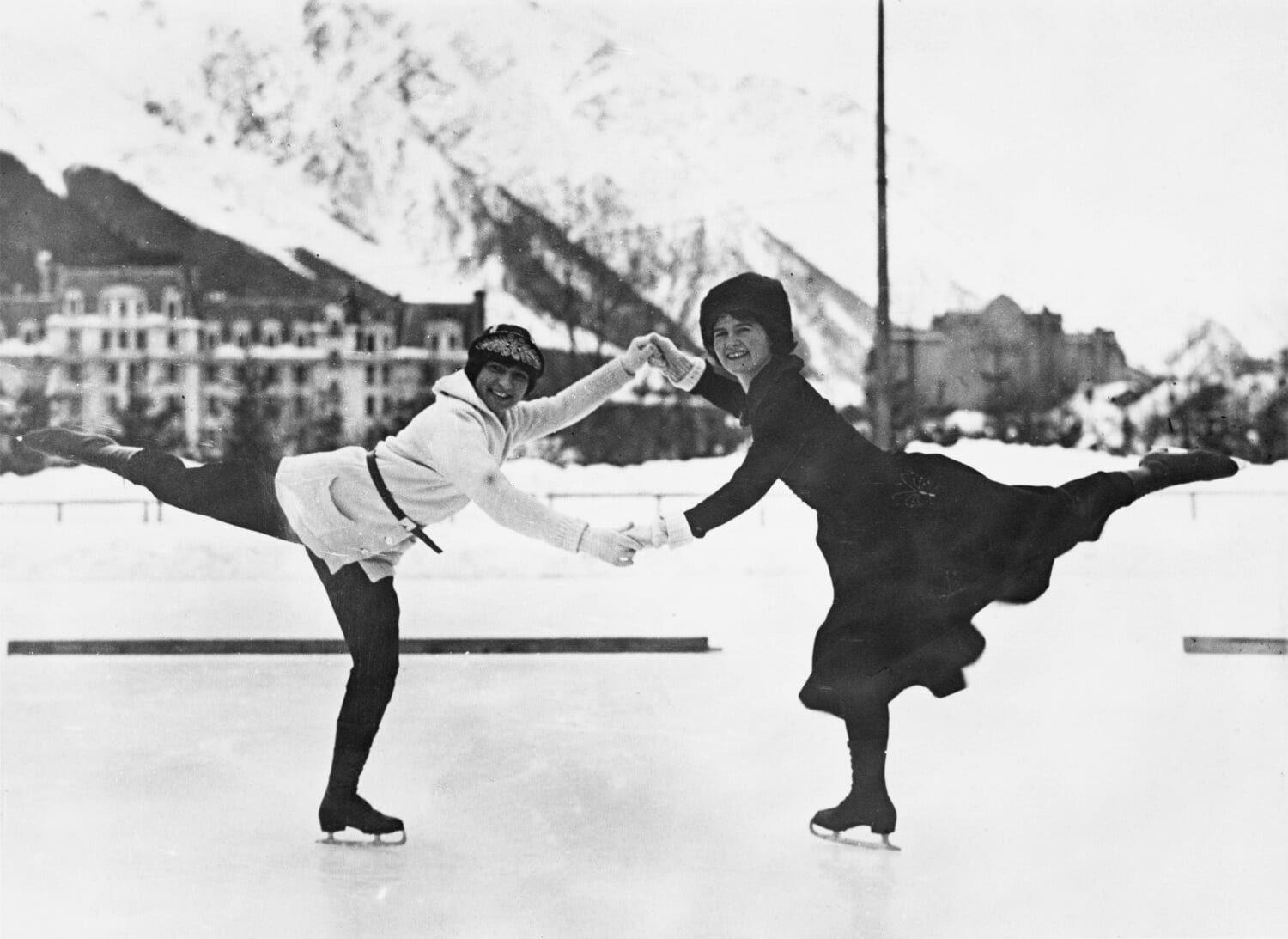 初めて冬季五輪の競技としてフィギュアスケートが採用されたのは1924年だった　©Getty Images