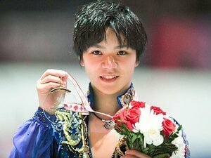 カナダ杯で『君が代』流した宇野昌磨。300点越え圧勝で五輪へ向け視界良好。