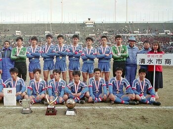 負けても高校サッカー史上最強。山田、名波ら1990年の清商伝説。＜Number Web＞ photograph by NIKKAN SPORTS