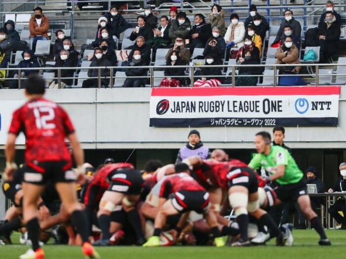 リーグワン開幕節で見えたラグビー界の“変化の兆し”とは？ Jリーグをロールモデルに「地元の結束、一体感の醸成」を実現できるか＜Number Web＞ photograph by JIJI PRESS
