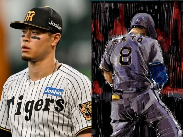 「活躍しないわけがない」阪神・佐藤輝明を描き続ける人気漫画家が見た6年前の“伏線”…サトテル物語は「全9巻ならまだ4巻、もう次のステージに…」＜Number Web＞ photograph by Nanae Suzuki／髙橋ツトム氏提供