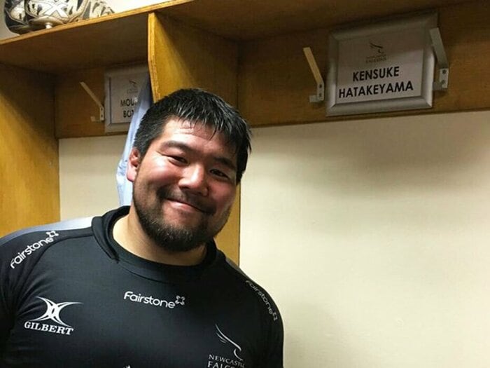 「オフはゆっくり」のはずだった!?畠山健介、英国ラグビー挑戦を語る。＜Number Web＞ photograph by Kensuke Hatakeyama