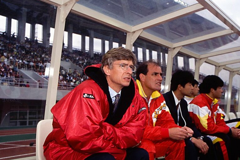 名古屋時代のベンゲル©Getty images