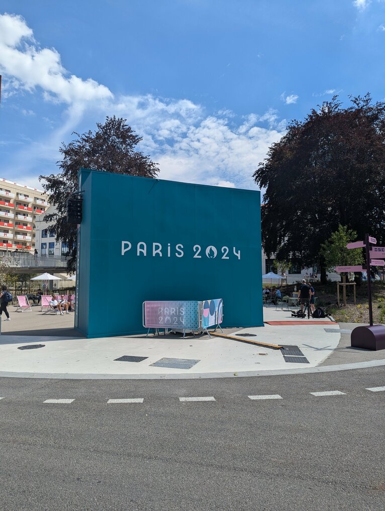 パリ五輪の選手村（全56枚）©JMPA