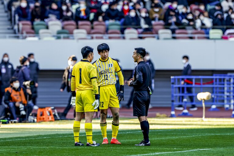 PK戦に臨むGK　©︎Kiichi Matsumoto