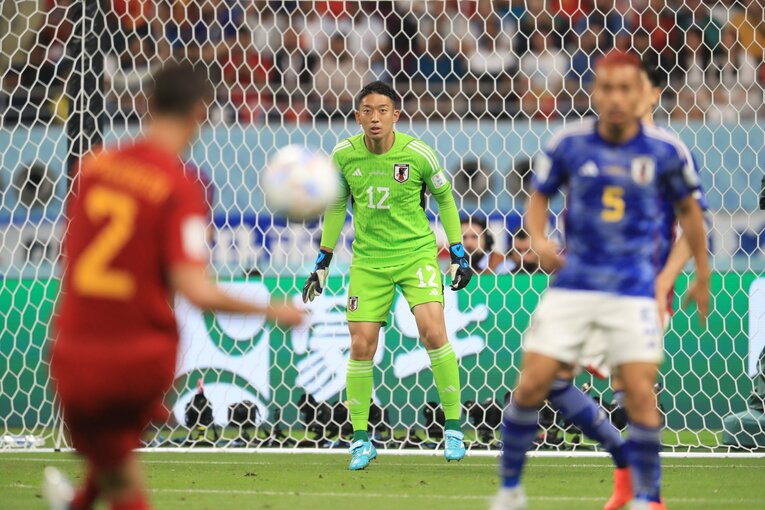 スペイン戦　©Kazuo Fukuchi／JMPA