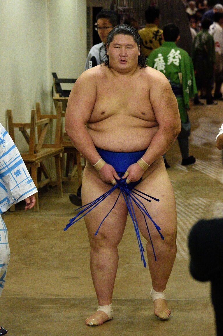 逸ノ城【2014年撮影】　©BUNGEISHUNJU