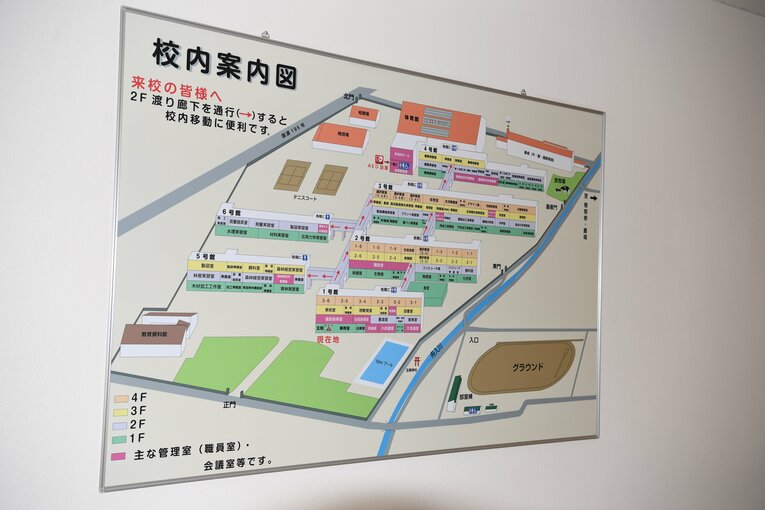 【現地カット多数】高知農の校内掲示物　©Kota Inoue