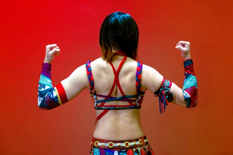 スターダム新王者・朱里が語った“亡き母への感謝”とチャンピオンの覚悟「プロレスも究めたと言っていいのかな」《戴冠記念グラビア》(16)