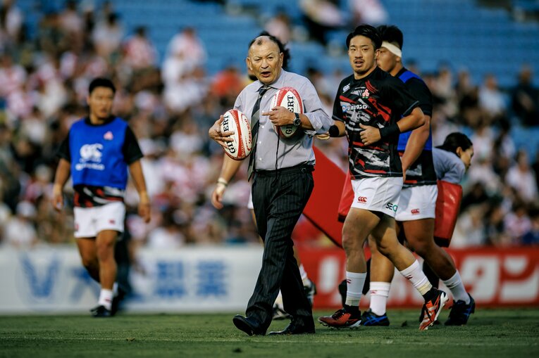 エディー・ジョーンズ　©︎Kiiichi Matsumoto