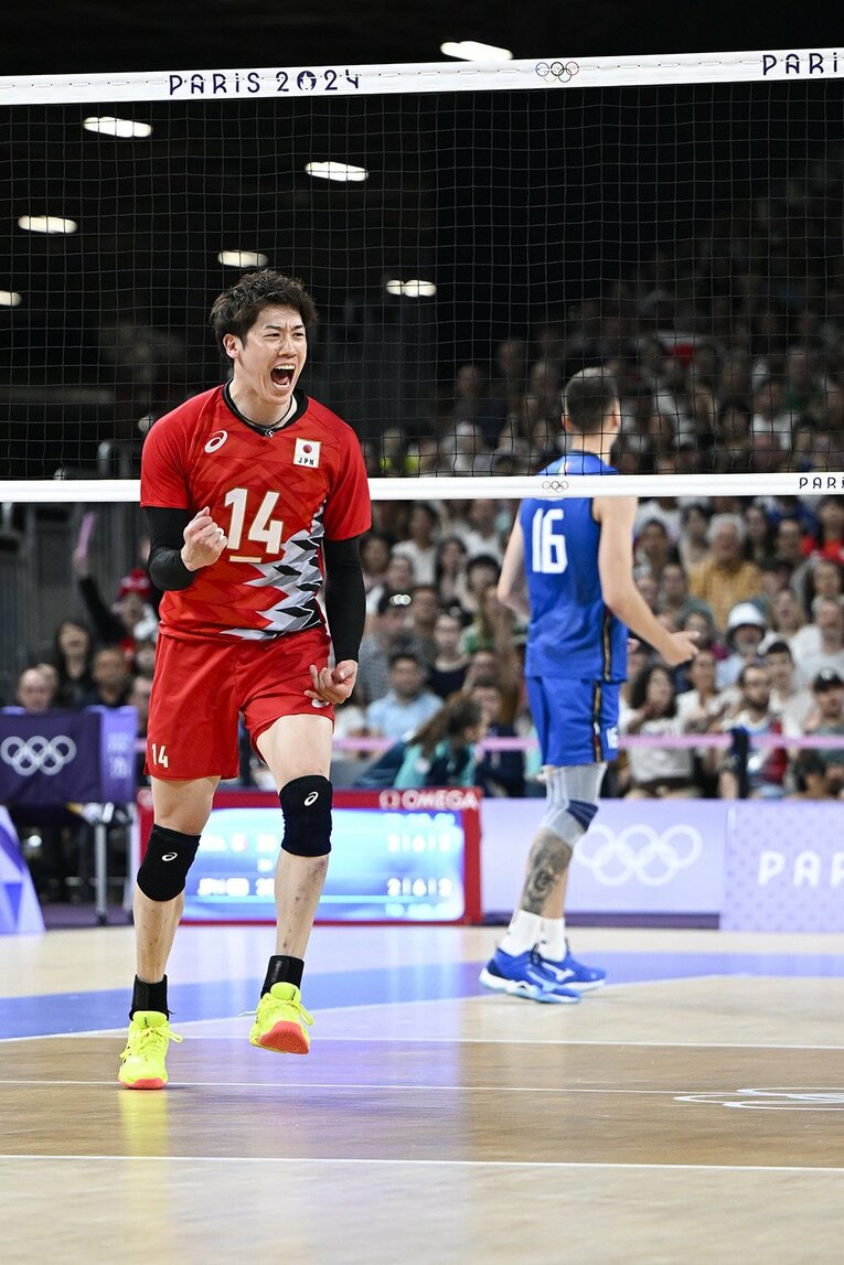 パリ五輪・準々決勝イタリア戦 ／ photograph by Asami Enomoto/JMPA