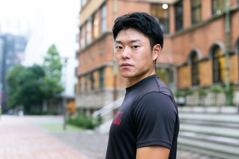 創立100年を越える上智大で初のドラフト指名を受けた正木　©Asami Enomoto