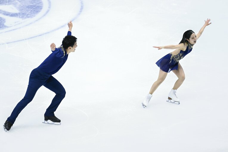 NHK杯、ショートプログラム　©Asami Enomoto