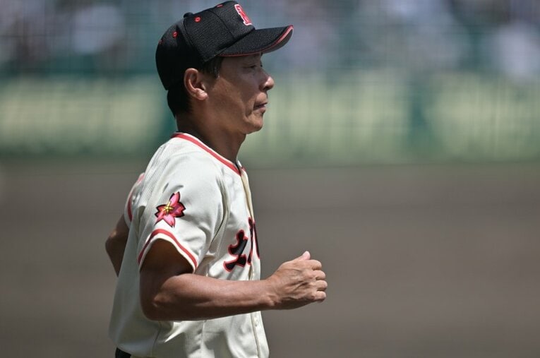 甲子園の試合終了後、「本音のコメント」に勝つチームの特徴があった（写真は今夏甲子園ベスト4進出を決めた土浦日大） ／ photograph by Hideki Sugiyama