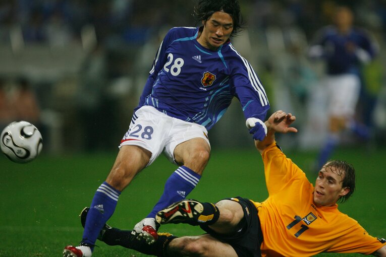玉田圭司（2006年ドイツW杯アジア予選）©︎Naoya Sanuki