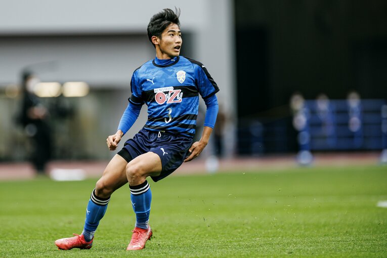 大津DF日高華杜（3年）©︎Kiichi Matsumoto