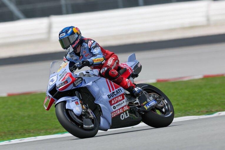 マレーシアテストのアレックスの走り　©Satoshi Endo