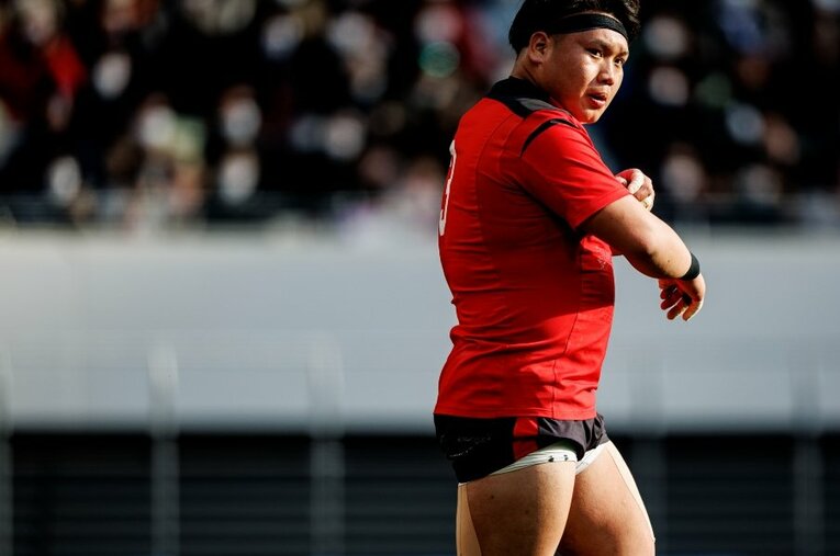 「3年生までは人の話もろくに聞かなかった」と自身で語るほど、いわゆるリーダータイプではなかった帝京大・細木。主将として大学日本一を達成した ／ photograph by Kiichi Matsumoto